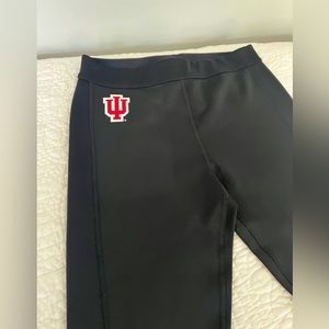 Women's adidas Indiana University Hoosiers Black Leggings